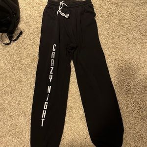 Black sweatpants